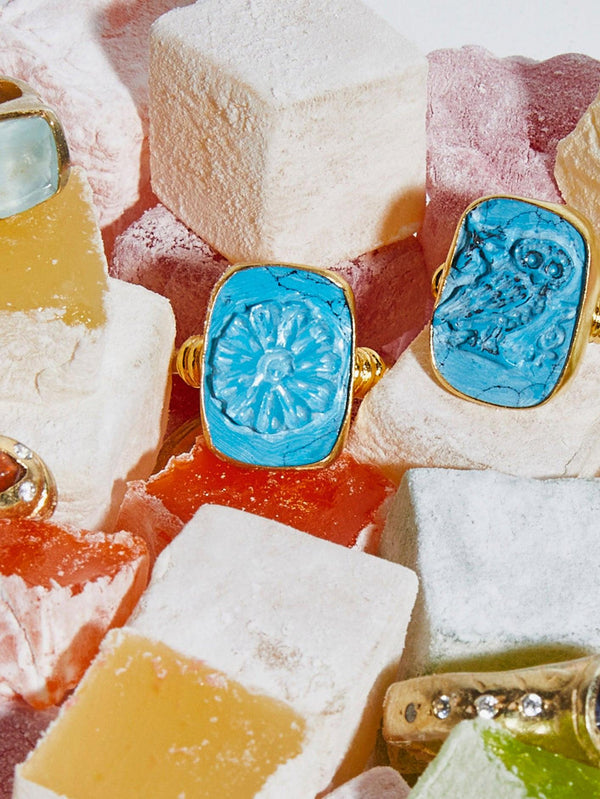 ECE LONDON - YÜZÜK - The Flourish Ring - shopi go'da!.