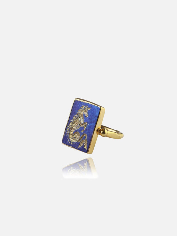 ECE LONDON - YÜZÜK - The Hippocampus Ring - shopi go'da!.