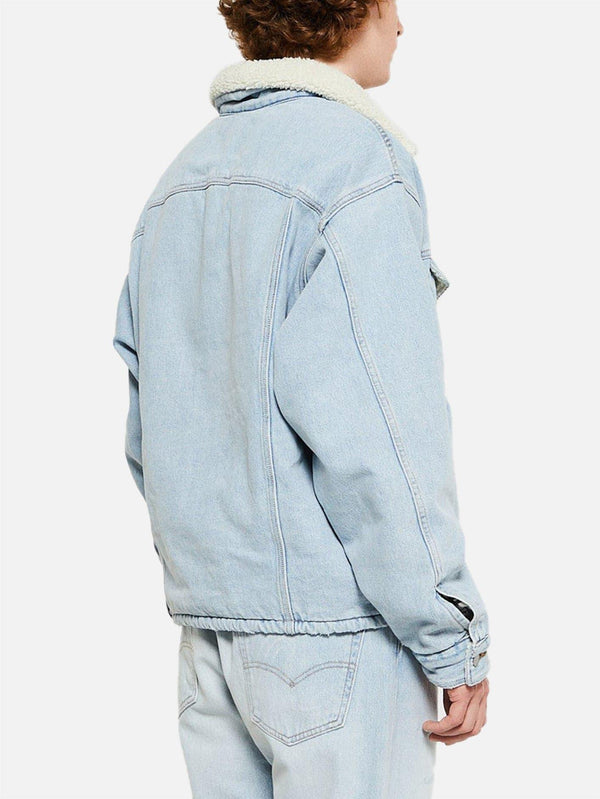 ERL - CEKET - ERL x Levi's Sherpa Trucker - Blue - shopi go'da!.