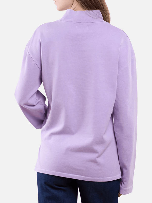ERL - T-SHIRT - Surf Patch Longsleeve T-Shirt - Purple - shopi go'da!.