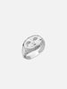 Face of Esora Ring - Silver