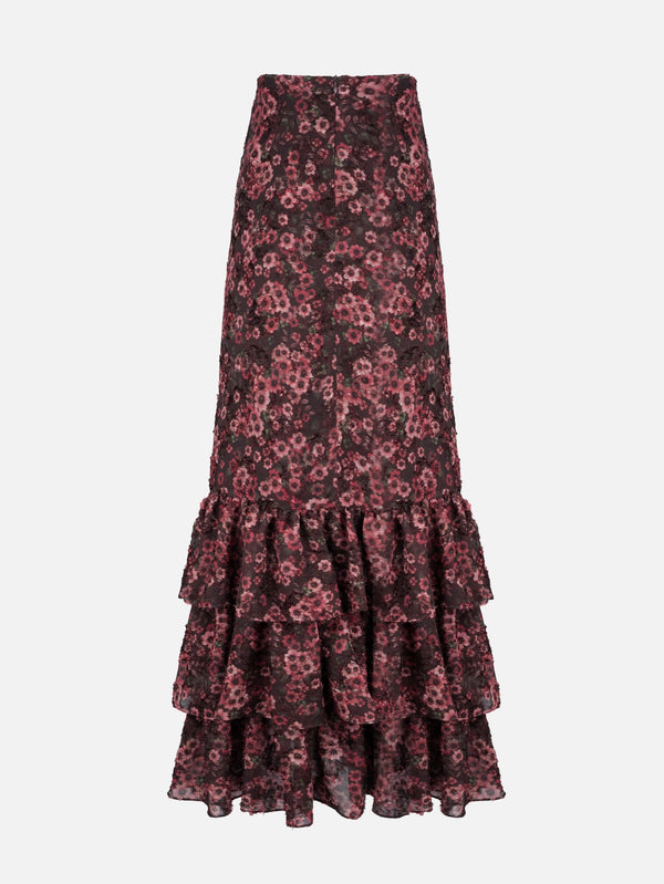 Flow Pink Floral Skirt