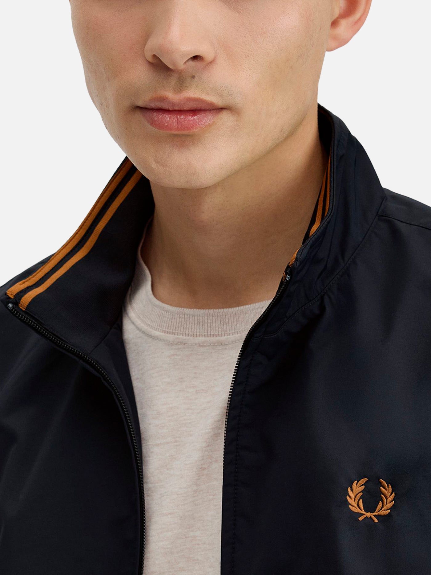 FRED PERRY The Brentham Jacket - Navy J2660-248 - Hızlı Teslimat