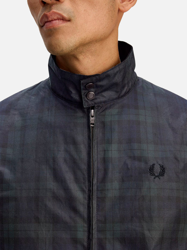 FRED PERRY - CEKET - Blackwatch Tartan Harrington - Blackwatch Tartan - shopi go'da!.