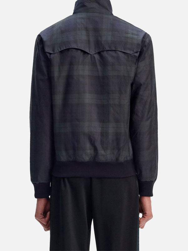 FRED PERRY - CEKET - Blackwatch Tartan Harrington - Blackwatch Tartan - shopi go'da!.