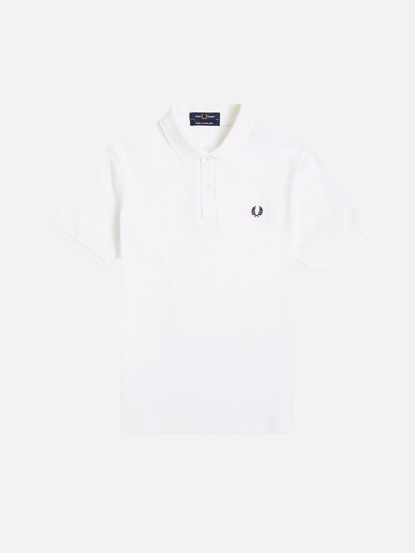 FRED PERRY - T-SHIRT - The Fred Perry Shirt - White/Black - shopi go'da!.