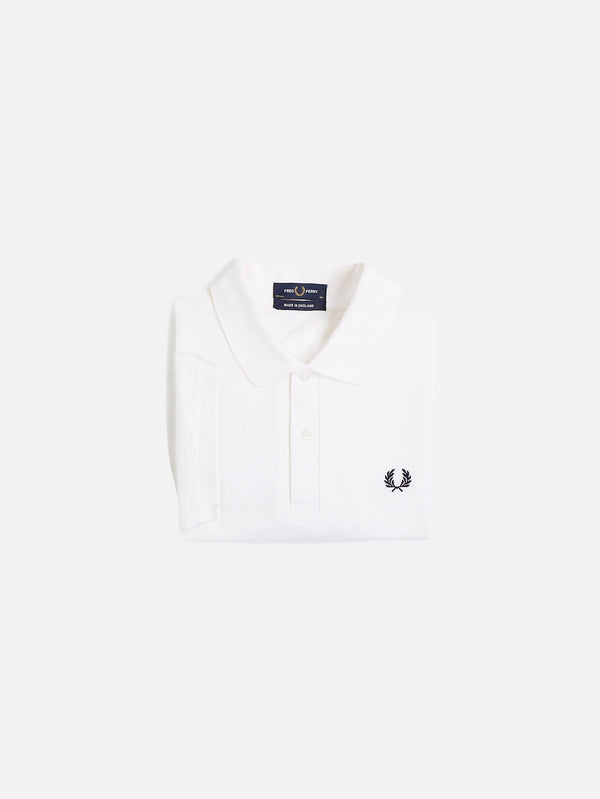 FRED PERRY - T-SHIRT - The Fred Perry Shirt - White/Black - shopi go'da!.