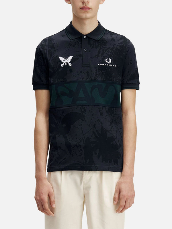 FRED PERRY - T-SHIRT - P.A.M. Fred Perry Shirt - Black - shopi go'da!.