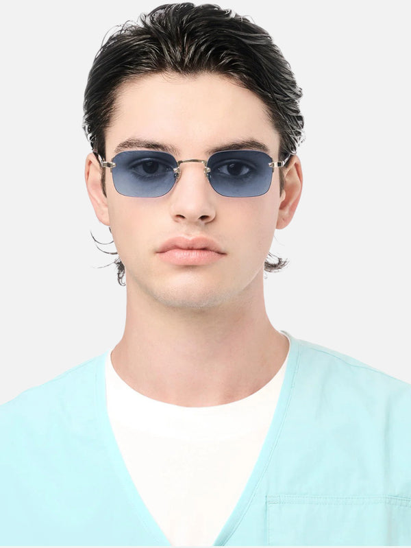 GAST - GÜNEŞ GÖZLÜĞÜ - Domsa Gümüş Unisex Güneş Gözlüğü - shopi go'da!.