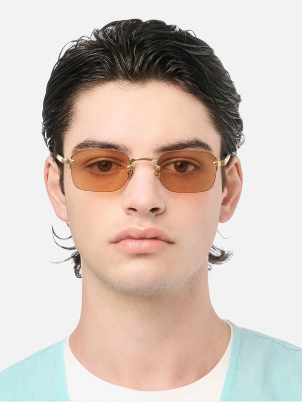 GAST - GÜNEŞ GÖZLÜĞÜ - Domsa Mat Altın Unisex Güneş Gözlüğü - shopi go'da!.