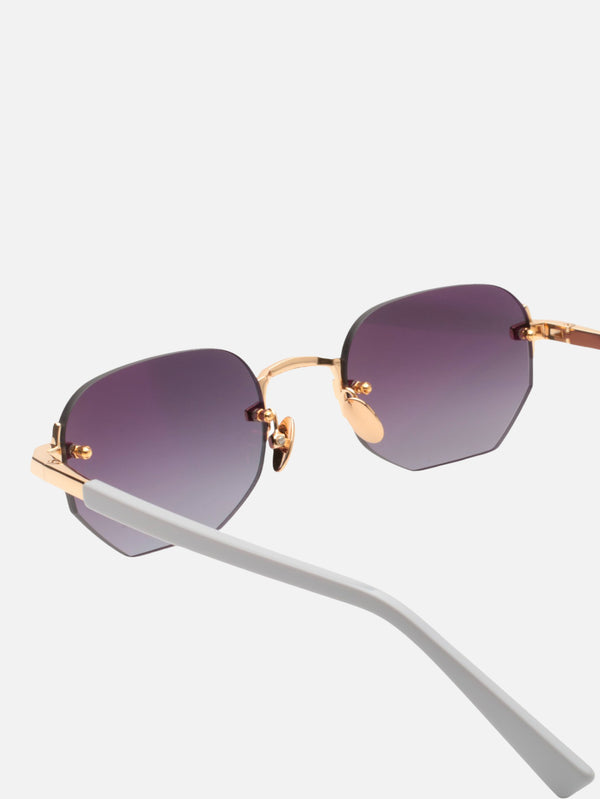 GAST - GÜNEŞ GÖZLÜĞÜ - Moonstone Altın Füme Unisex Güneş Gözlüğü - shopi go'da!.