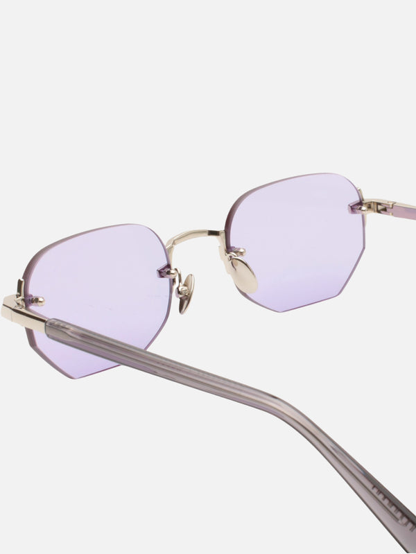 GAST - GÜNEŞ GÖZLÜĞÜ - Moonstone Gümüş Mor Unisex Güneş Gözlüğü - shopi go'da!.