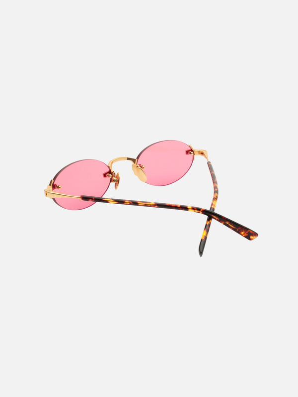 GAST - GÜNEŞ GÖZLÜĞÜ - Quantum Altın Pembe Unisex Güneş Gözlüğü - shopi go'da!.