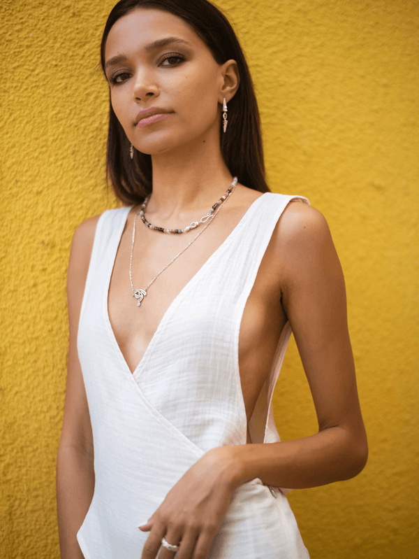 JEWELS FOR JOY, Silver Necklace - Delectatio, KOLYE, shopi go'da!