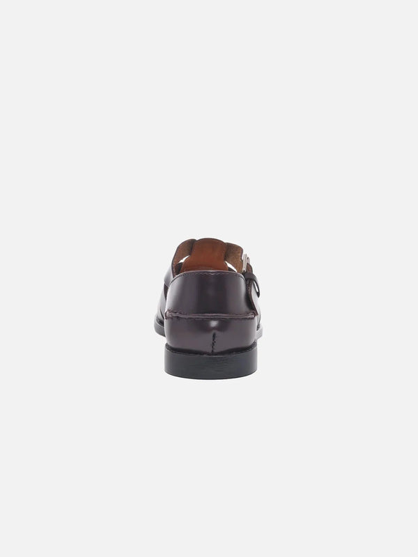 SEBAGO Gurkha Tale W - Dark Brown, arka görünüm, deri