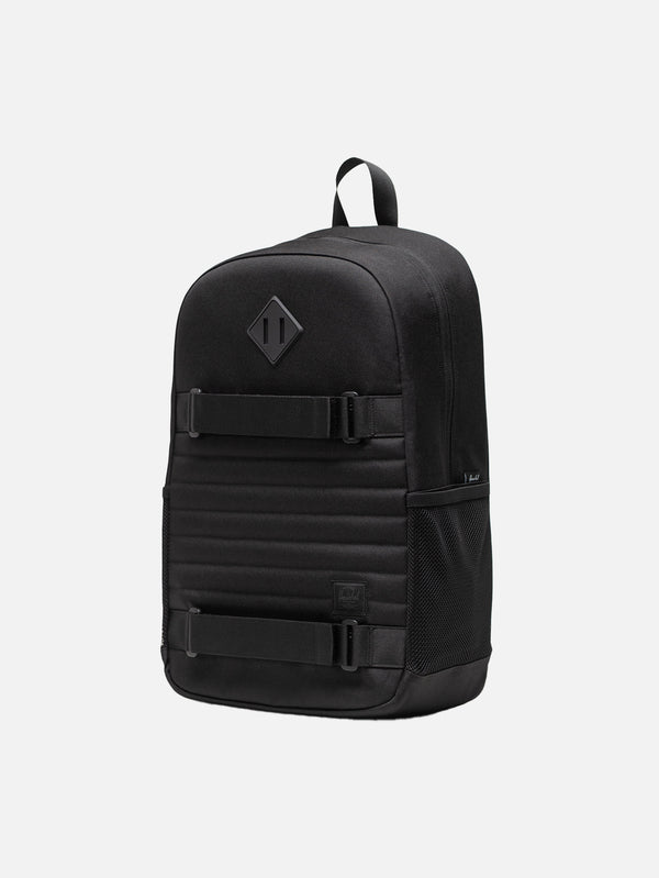 HERSCHEL - ÇANTA - Fleet Skate Backpack - Black - shopi go'da!.
