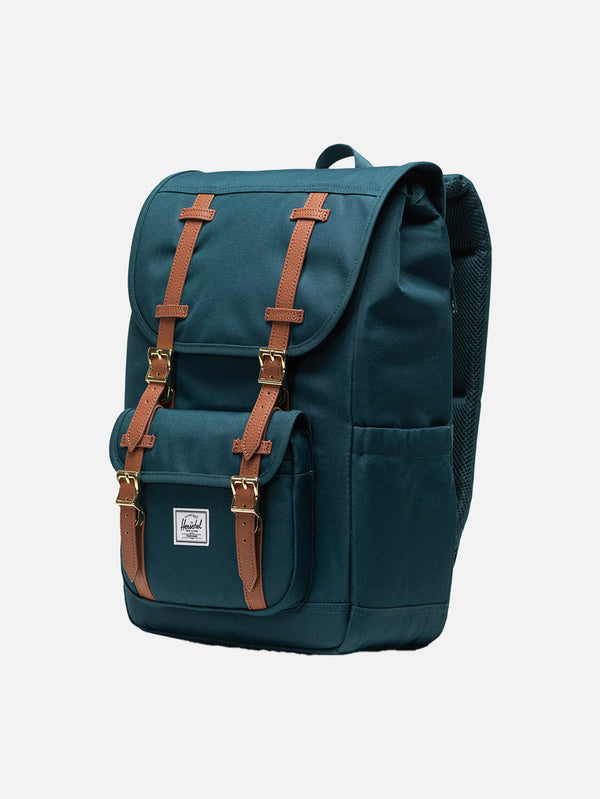 HERSCHEL - ÇANTA - Little America Backpack 21L - Dark Sea - shopi go'da!.