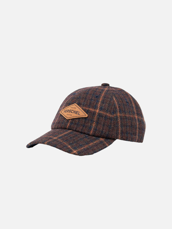 HERSCHEL - ŞAPKA - Sylas Plaid Cap - Dark Plaid - shopi go'da!.