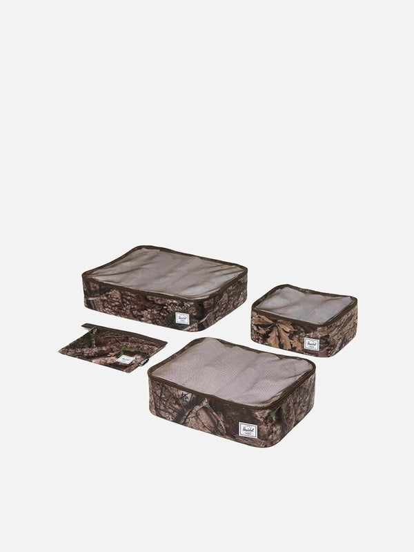 HERSCHEL Herschel x Realtree APX Kyoto Packing Cubes - Realtree APX Camo – Realtree APX Camo, çoklu boyutlar, önden görünüm