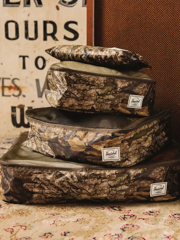 HERSCHEL Herschel x Realtree APX Kyoto Packing Cubes - Realtree APX Camo – kamuflaj desenli, önden görünüm