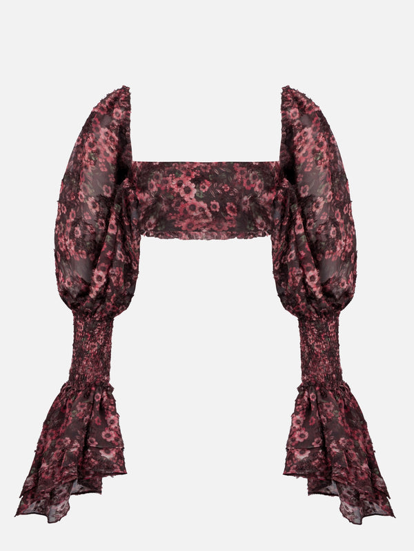 Hola Pink Floral Top