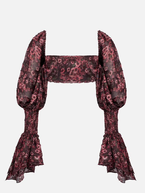 Hola Pink Floral Top