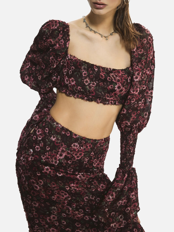 Hola Pink Floral Top