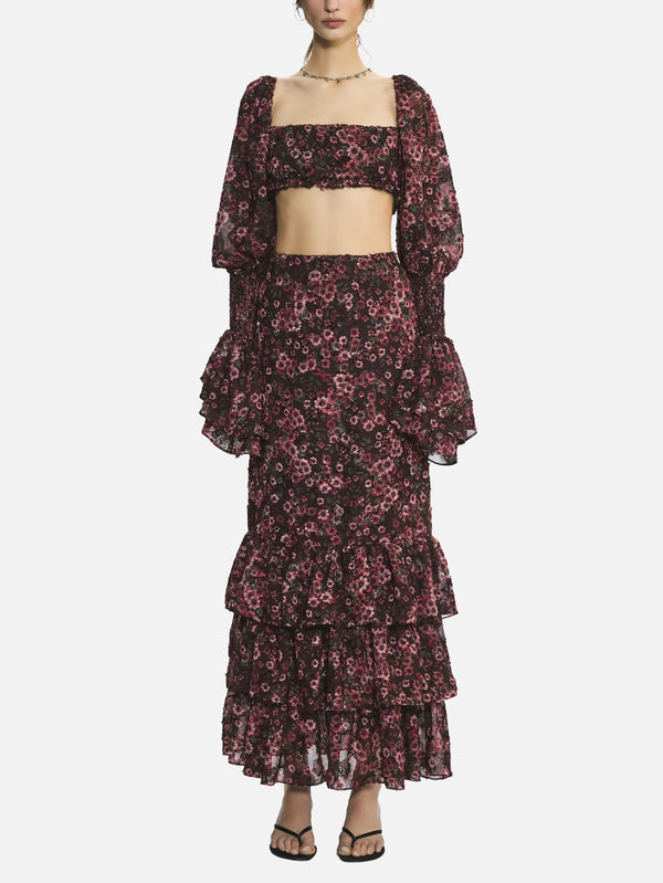 Hola Pink Floral Top
