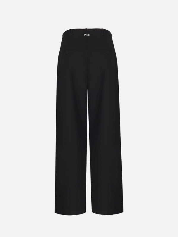 IN.K II - PANTOLON - Asym Trouser - Black - shopi go'da!.