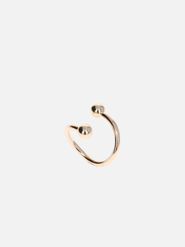 JUSTINE CLENQUET - YÜZÜK - Selma Mid Ring - Gold - shopi go'da!.