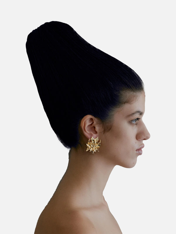 KAIZENEN - KÜPE - Morph Earrings - Gold - shopi go'da!.