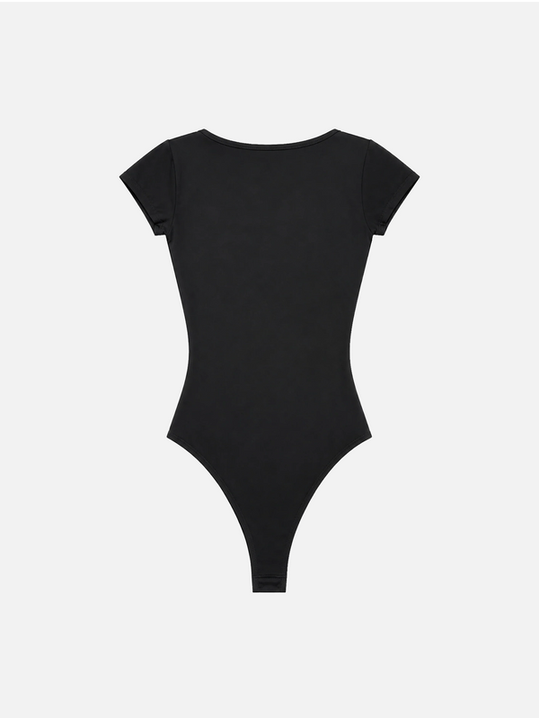 The Keyhole Bodysuit - Black
