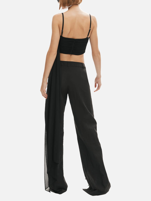 KHÉLA - BLUZ - Magnet of Scandal Top - Black - shopi go'da!.