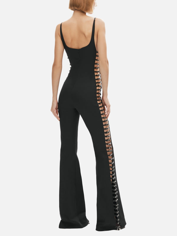 KHÉLA - ELBİSE - Provocatrix Jumpsuit - Black - shopi go'da!.