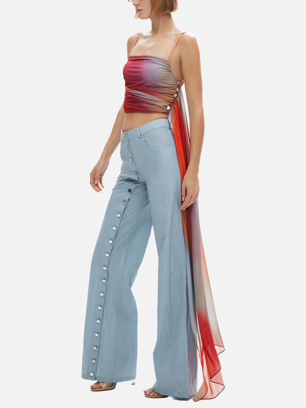 KHÉLA - PANTOLON - Magnet of Scandal Pants - Blue - shopi go'da!.