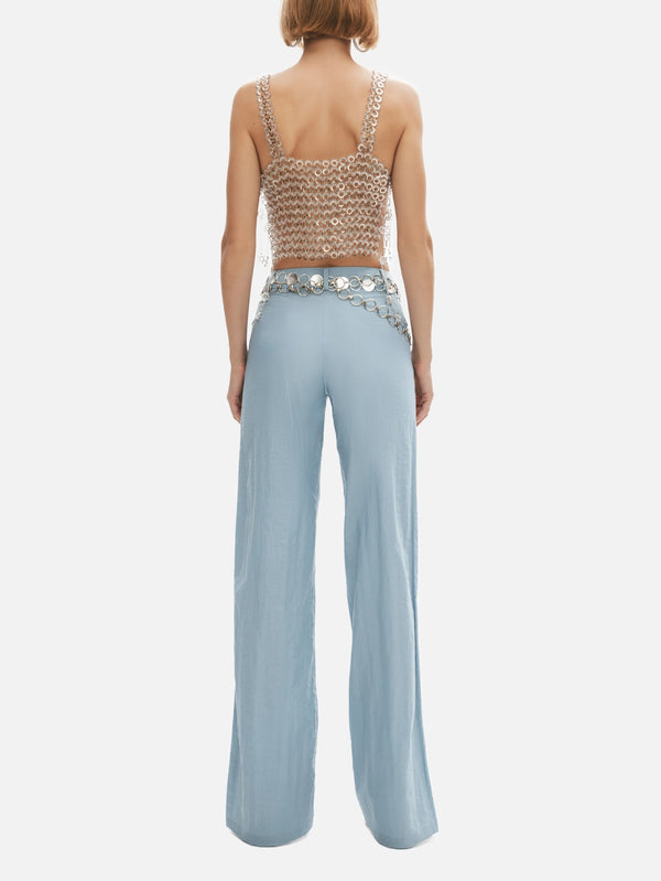 KHÉLA - PANTOLON - Magnet of Scandal Pants - Blue - shopi go'da!.