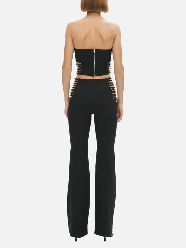 KHÉLA - PANTOLON - Power Trip Pants - Black - shopi go'da!.