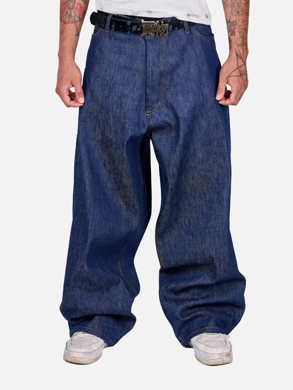 shopi go Takayama Raw Denim – Navy Blue, önden görünüm