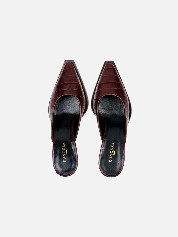 KUNDURA - AYAKKABI - Crocodile Escarpin No.2 - shopi go'da!.