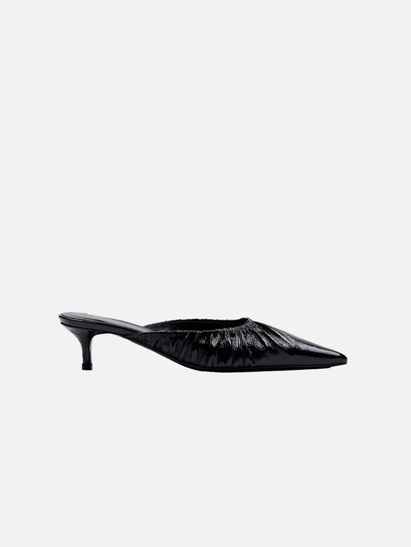 KUNDURA - AYAKKABI - Büzgülü Escarpin No.2 - shopi go'da!.