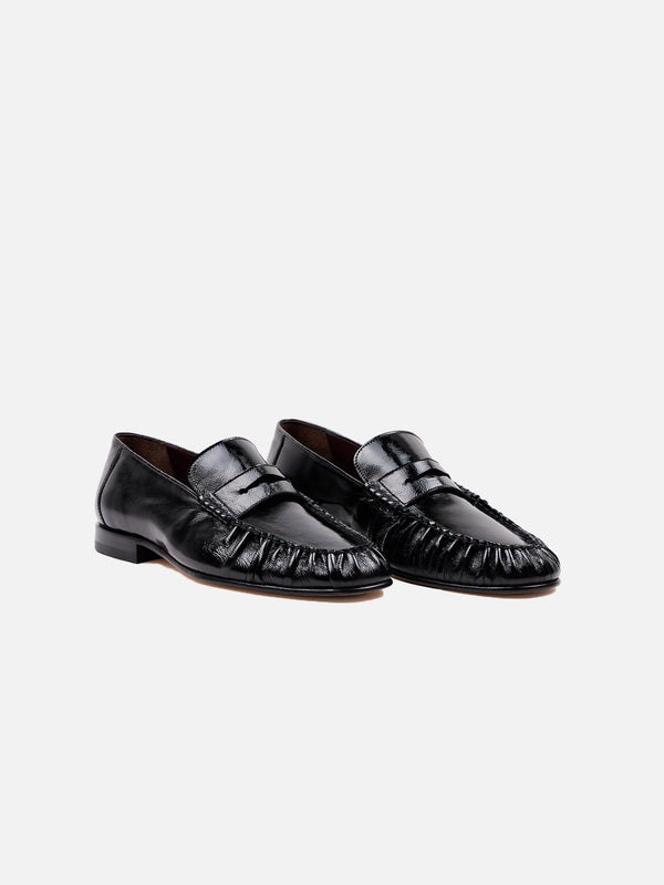 KUNDURA - AYAKKABI - Büzgülü Penny Loafer - shopi go'da!.