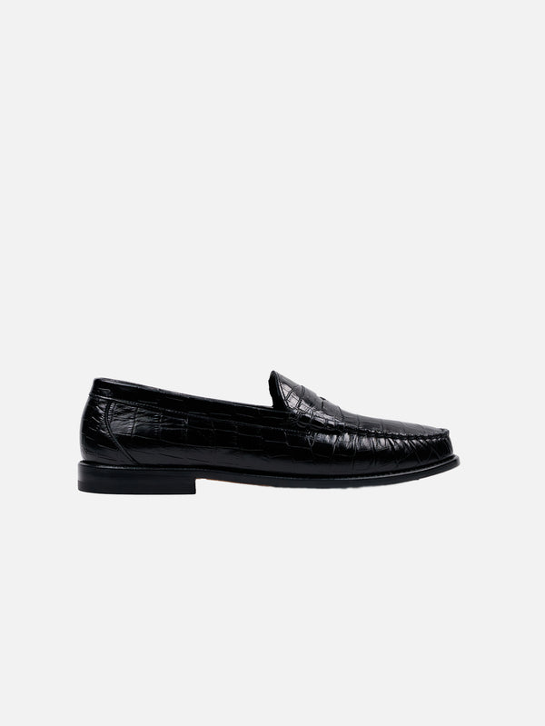 KUNDURA - AYAKKABI - Crocodile Penny Loafer No.3 - shopi go'da!.