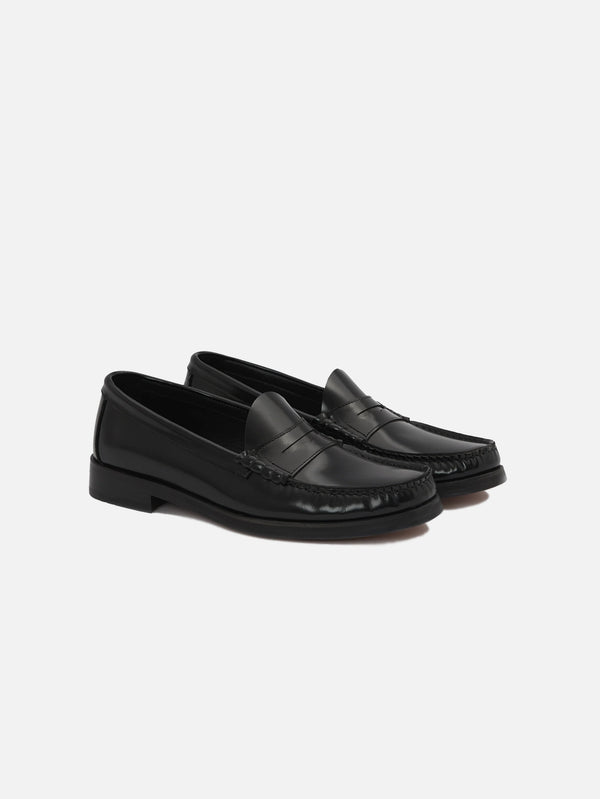 KUNDURA - AYAKKABI - NO:5 Penny Loafer - Siyah - shopi go'da!.