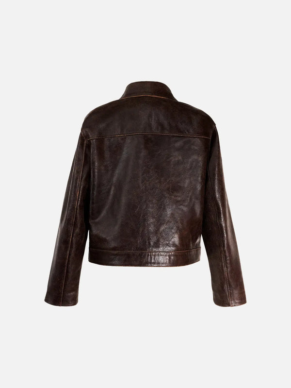 KUNDURA 50's Ceket No.2 W - Kahverengi - Coats & Jackets CEKET