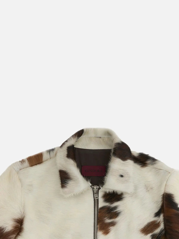 KUNDURA Kundura Pony Leather Jacket - Jackets CEKET