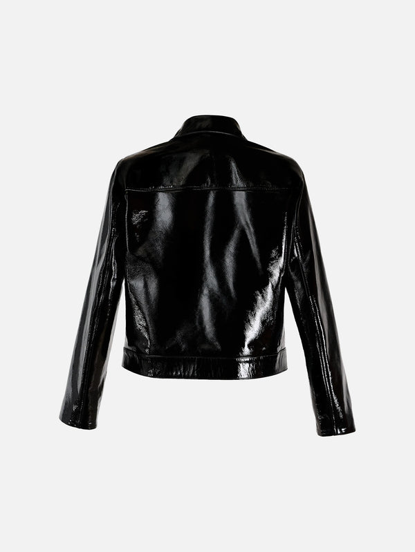KUNDURA - CEKET - 70's Deri Ceket W - Siyah - shopi go'da!.