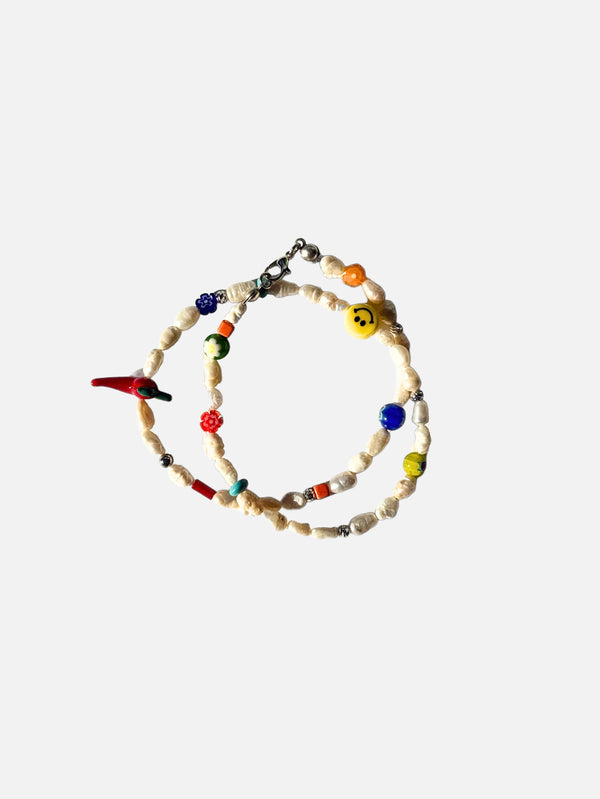 L'ATELIER DES PERLES - KOLYE - Karma Barok İncili ve Murano Boncuklu Kolye - shopi go'da!.