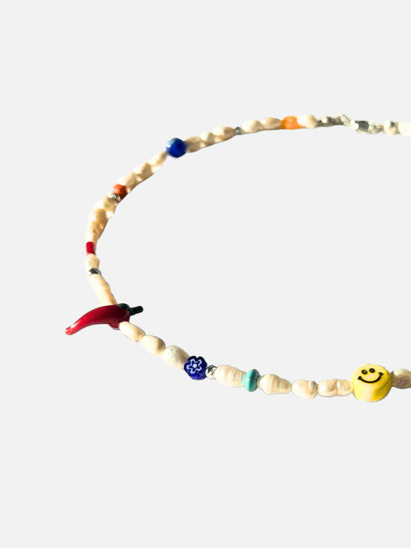 L'ATELIER DES PERLES - KOLYE - Karma Barok İncili ve Murano Boncuklu Kolye - shopi go'da!.