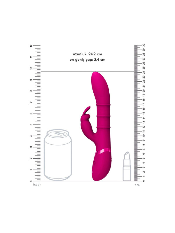 L'INFINI - CİNSEL OBJE - Sora Git Gel Etkili 3 Halkalı Tavşan Vibratör - shopi go'da!.