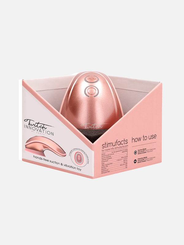 L'INFINI - CİNSEL OBJE - Twitch Klitoris Uyarıcı Vibratör Rose - shopi go'da!.